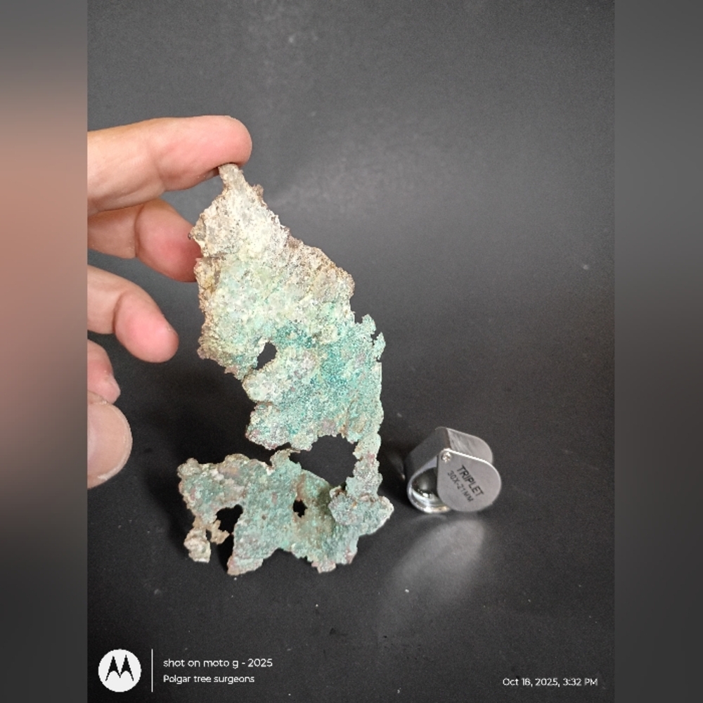 Upper Peninsula Michigan Native Copper Specimen Including Quartz - Picture 7 of 16